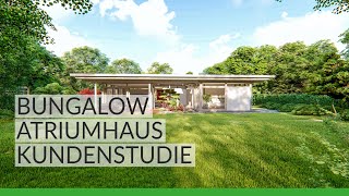 Leben im Einklang der Natur  fertighaus 3dvisualisation [upl. by Ennovart]