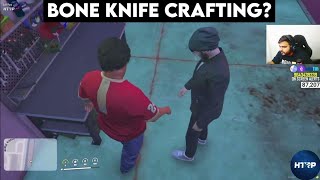 Boddy Chadda Crafting Bone Knife  Crafting Location  HTRP 50 Gta RP Highlights htrp htrplive [upl. by Kaycee]