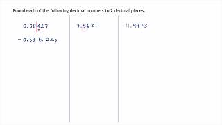 Rounding to 2 Decimal Places [upl. by Lisbeth317]