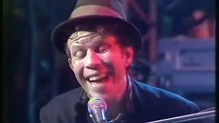 Tom Waits  quot16 Shells From A 306quot and quotCemetery Polkaquot Live On The Tube 1985 [upl. by Airoled]