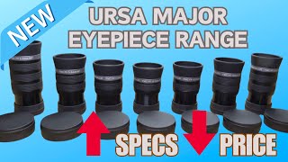 Ursa Major FMC Flatfield Eyepieces  Great Specs Without Breaking the Bank [upl. by Che]