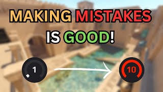 Why Making MISTAKES is GOOD in CS2 [upl. by Ansell]