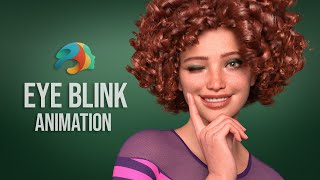 Creating an Eye Blink Animation for Genesis 9 in Daz Studio [upl. by Nekciv]