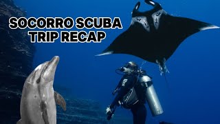 Socorro Scuba Diving Trip Recap [upl. by Mccreery]