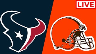 🏈Houston Texans vs Cleveland Browns LIVE  2024 NFL PlayOffs FINALS  Game Play  Football [upl. by Ahsit428]