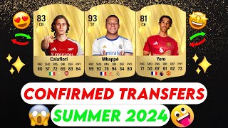 FC 25  BIGGEST TRANSFERS OF THE WINDOW FT MBAPPE YORO CALAFIORI [upl. by Maxie766]