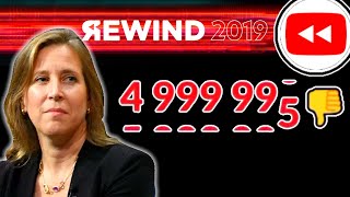 YouTube Rewind 2019 Hitting 5 Million Dislikes [upl. by Amlus974]