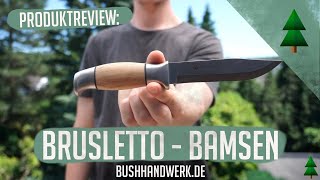 Brusletto  Bamsen Bushcraftmesser  Messervorstellung  Bushhandwerk  Outdoor Store [upl. by Nogas]