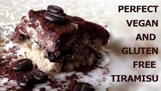 Perfect Tiramisu  Vegan Gluten Free [upl. by Enehs]