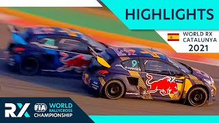 Final Highlights  World RX of Catalunya 2021 [upl. by Iridissa]