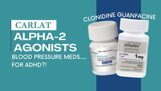 Alpha2 Agonists Review Clonidine Kapvay and Guanfacine Intuniv NonStimulant ADHD Medications [upl. by Freudberg]