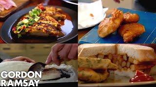 5 Delicious Fish Recipes With Gordon Ramsay [upl. by Xanthus424]