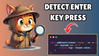 How to Detect Enter Key Press in Javascript [upl. by Virgel956]