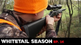 MUZZLELOADER HUNTING for Whitetail Deer Inline Muzzleloader Season [upl. by Ynnej354]