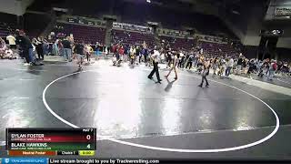 83 Lbs Cons Round 3  Blake Hawkins Bear Cave Wrestling Club Vs Dylan Foster Chatfield Wrestlin [upl. by Aivatco]