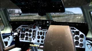 FSX  Ilyushin IL86 Landing at Kai Tak VHHX [upl. by Osyth]