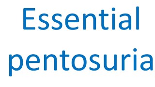 Essential Pentosuria  Defective enzyme amp Features [upl. by Enyad]