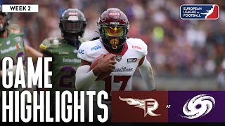 Rhein Fire  Frankfurt Galaxy  Game Highlights  Week 2  Season 2024 [upl. by Ttenyl]