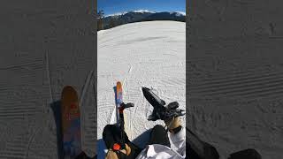 Make sure a good shop mounts your skis skiing ski fail broken epic keystone colorado breck [upl. by Akinet650]