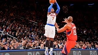 Carmelo Finishes with 42 Ties Franchise Record for 3s [upl. by Atul]