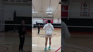 Very Rare volleyball athlete funny [upl. by Keithley]