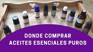 Dónde comprar aceites esenciales puros [upl. by Elmajian]