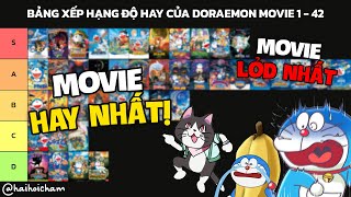 Bảng Xếp Hạng Độ Hay Của 42 Movie Doraemon  Doraemon Movie 1  42  Hải Hỏi Chấm [upl. by Harac]