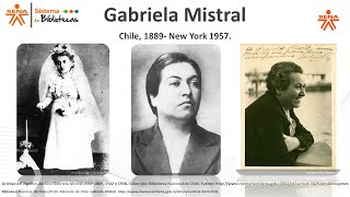 Gabriela Mistral El autor y su obra Breves apuntes [upl. by Enaek]