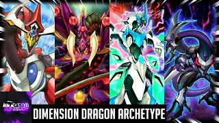 YuGiOh  Dimension Dragon Archetype [upl. by Analise607]