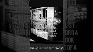 DAISY BELL IBM 7094 1961 [upl. by Olnek]