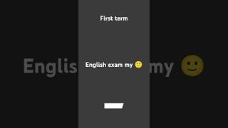 First term exam [upl. by Obau460]