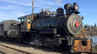 Happy holidays from a Steam locomotive [upl. by Ael]