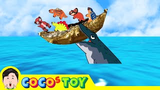 20min｜Can dinosaurs and ichthyosaurs be friends etc binge viewingㅣdinosaur cartoonㅣCoCosToy [upl. by Glover]