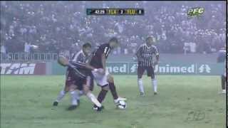 2009 Flamengo 2x0 Fluminense Caneta  Ovinho de Adriano [upl. by Bissell466]