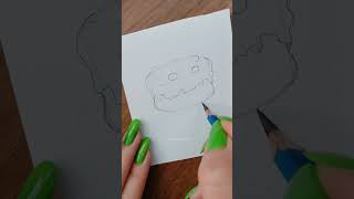 How to draw cake 🎂 drawingtutorial tiktok shortsvideo [upl. by Risley]