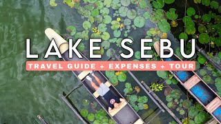 LAKE SEBU 2024  7 Falls  Zipline  Punta Isla Resort  Commute Travel Guide  Expenses  Tour [upl. by Christmann24]