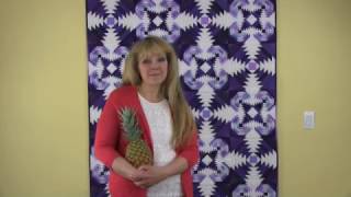 Bloc Loc Rulers How to Series  Pineapple Ruler [upl. by Schlesinger]