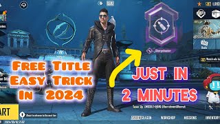 How To Get Deadeye Or Sharpshooter Title  Easy Trick [upl. by Aiz]