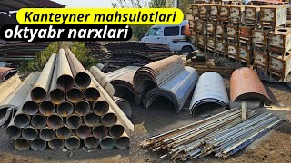 Konteyner oktyabr oxirgi narhlari 2024  🇺🇿☎️997250101 ☎️943950101 [upl. by Teloiv762]