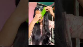 🔥Aloe Vera For Hair  Aloe Vera Hacks For Smooth Silky Hair hair shorts youtubeshorts [upl. by Eward345]