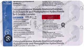 KASICS GEL Capsule Chlorpheniramine Maleate Dextromethorphan Hydrobromide and Phenylephrine Capsules [upl. by Shelton]