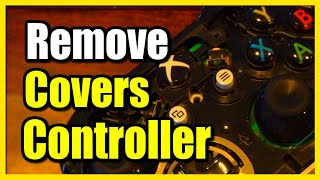 How to Remove Cover amp Take Apart Xbox One Controller Side Panels amp Hidden Screw [upl. by Nial]