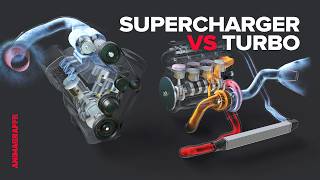 How Superchargers vs Turbos Work [upl. by Yaniv]