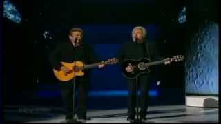 Eurovision 2000 Winner  Denmark Olsen Brothers Fly On The Wings Of Love HQ [upl. by Lorain]