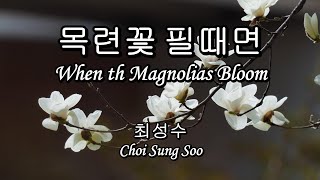 목련꽃필때면 최성수 When the Magnolias Bloom Choi Sung Soo 1987 현이커버노래 34 [upl. by Benny]