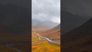 Bikepacking Through an Arctic Storm on the Dalton Highway alaska daltonhighway mountains [upl. by Marks44]