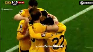 Matheus Cunha Goal Wolves Vs Southampton 20 All Goals Analysis amp Extended Highlights [upl. by Euqinoj97]