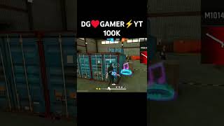 DG GAMER YT♥️🔥freefire gameplay trending shorts foryou [upl. by Etireuqram83]