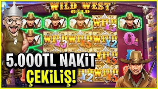 SLOT OYUNLARI 🤠 WİLD WEST GOLD 🤠 5000TL NAKİT ÖDÜL 💰 slot slotoyunları casino [upl. by Ynaffital]