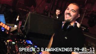 Speedy J  Awakenings 290111 Klokgebouw Eindhoven [upl. by Yesnnyl]